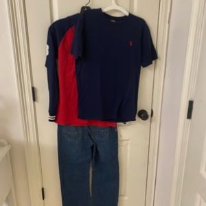 Polo by Ralph Lauren three piece outfit, boys size 14/16